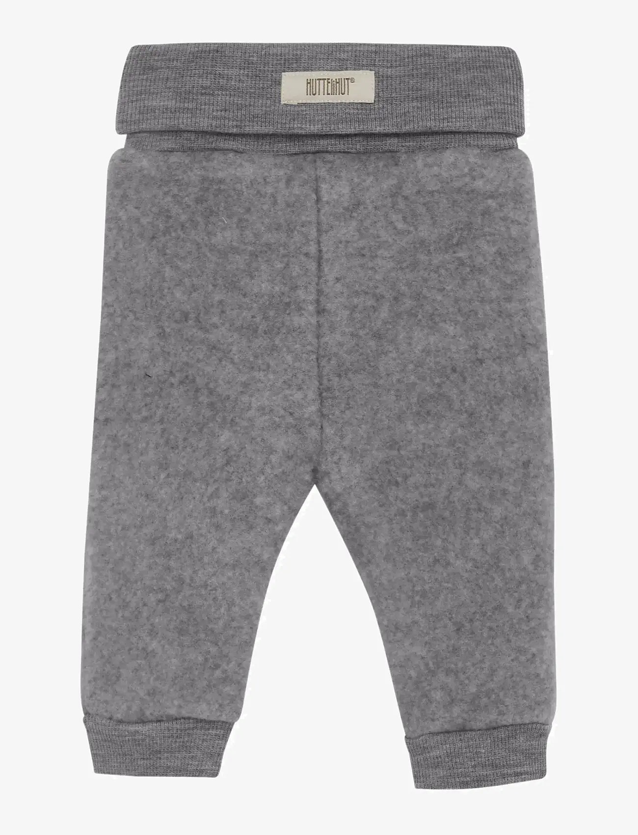 Huttelihut - Pants Wool Fleece - medium grey melange - 2