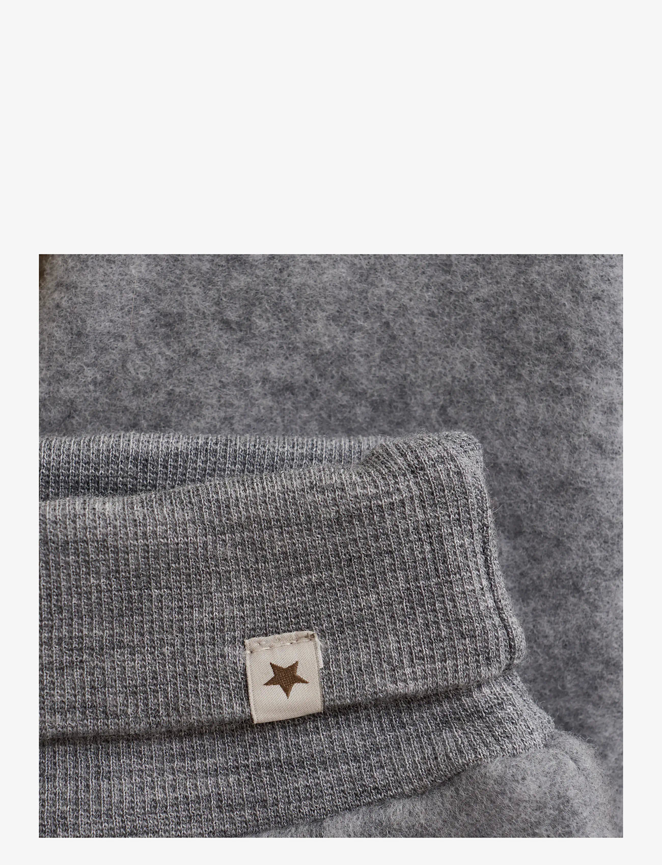 Huttelihut - Pants Wool Fleece - medium grey melange - 3