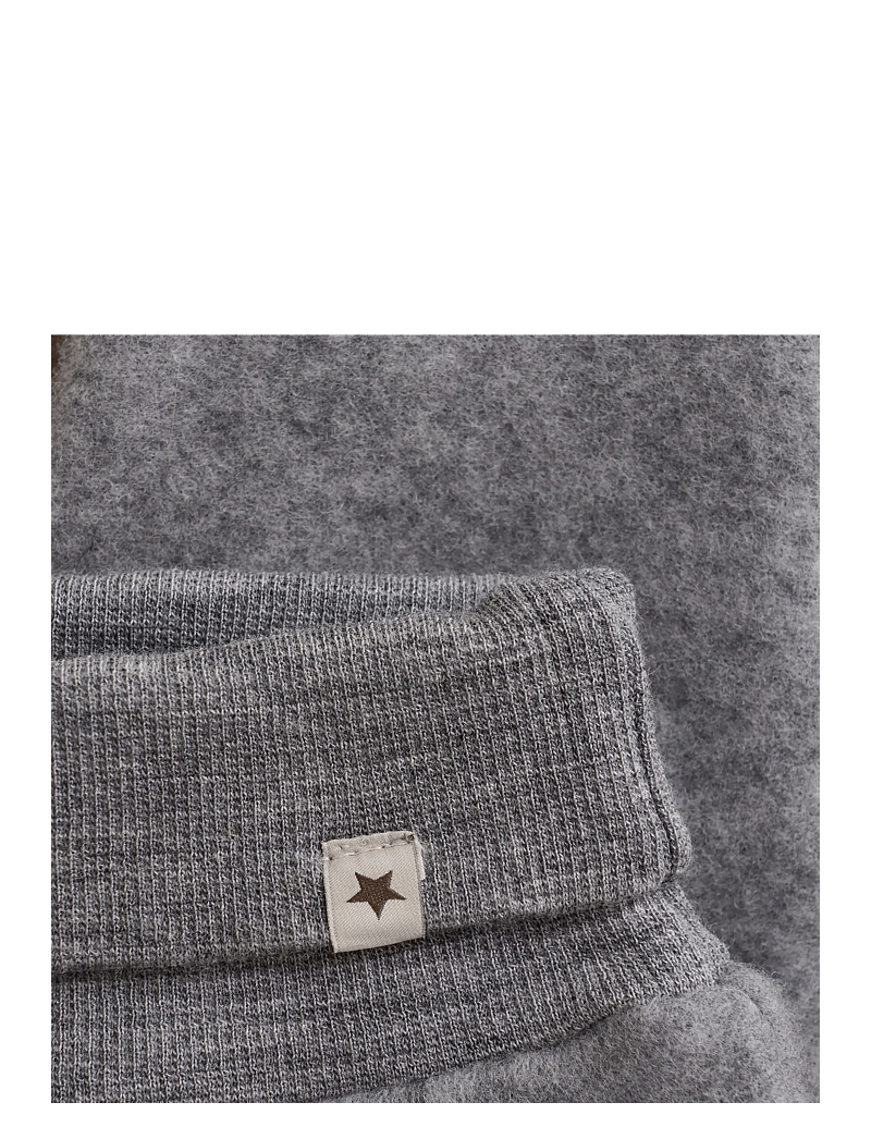Huttelihut - Pants Wool Fleece - medium grey melange - 3