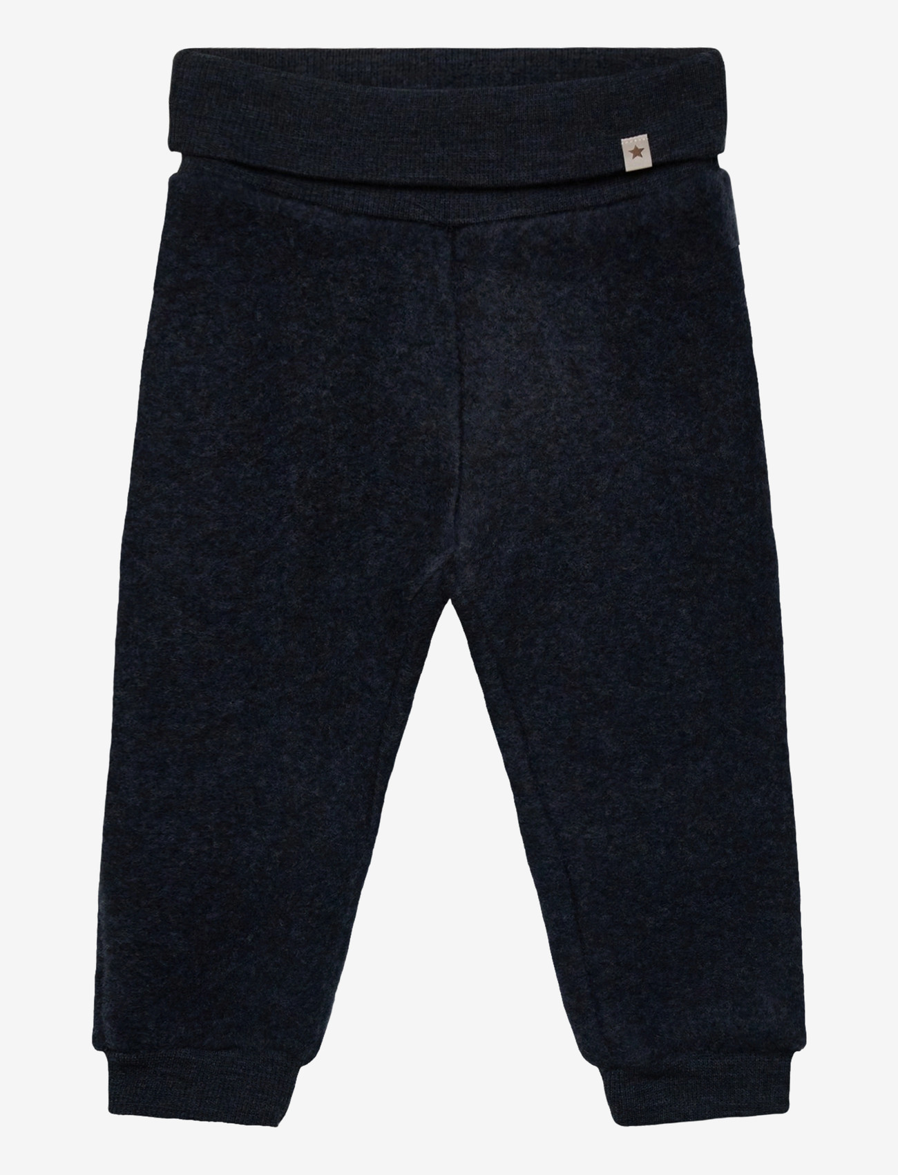 Huttelihut - Pants Wool Fleece - navy melange - 0
