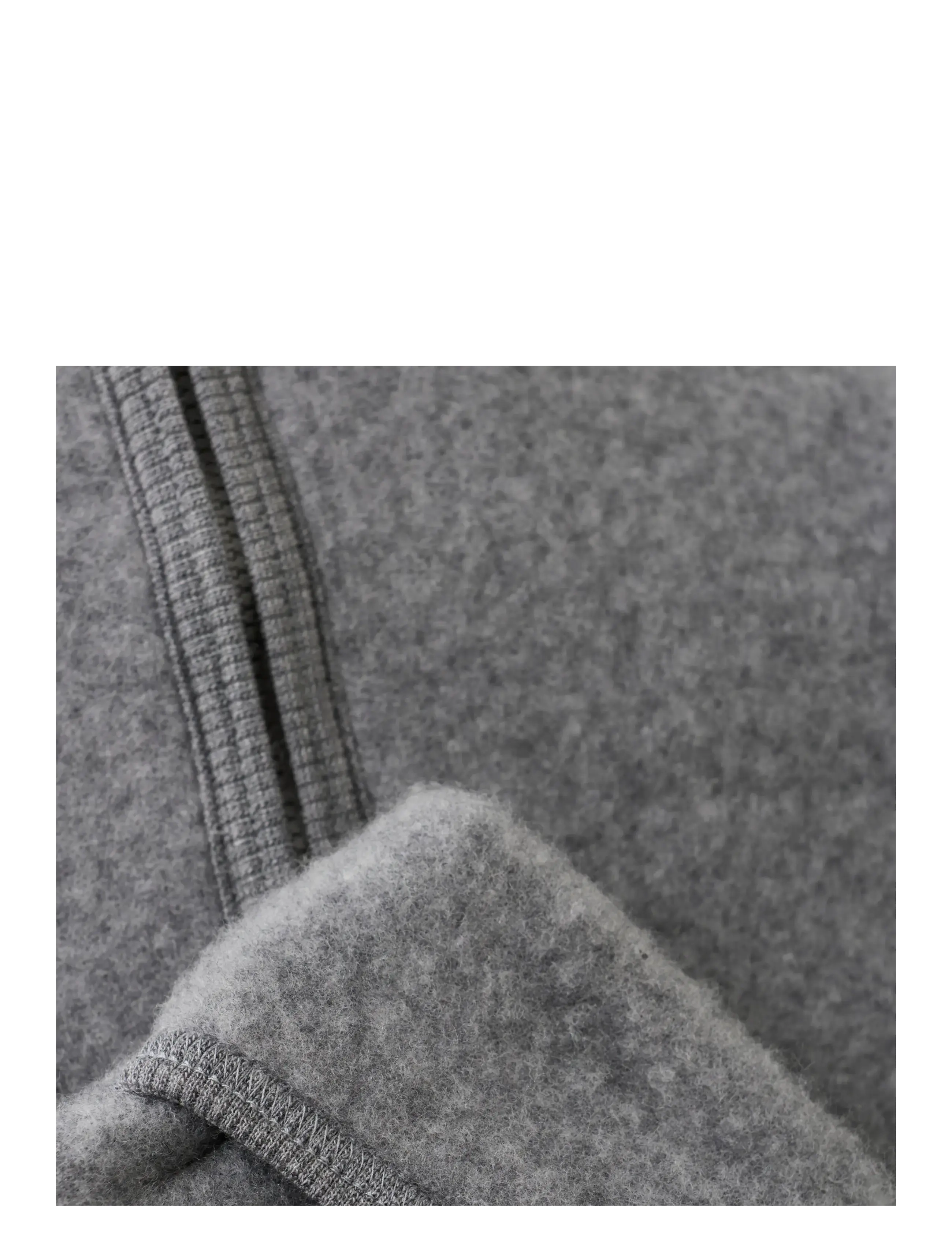 Huttelihut - Pram Suit Wool Fleece - medium grey melange - 2
