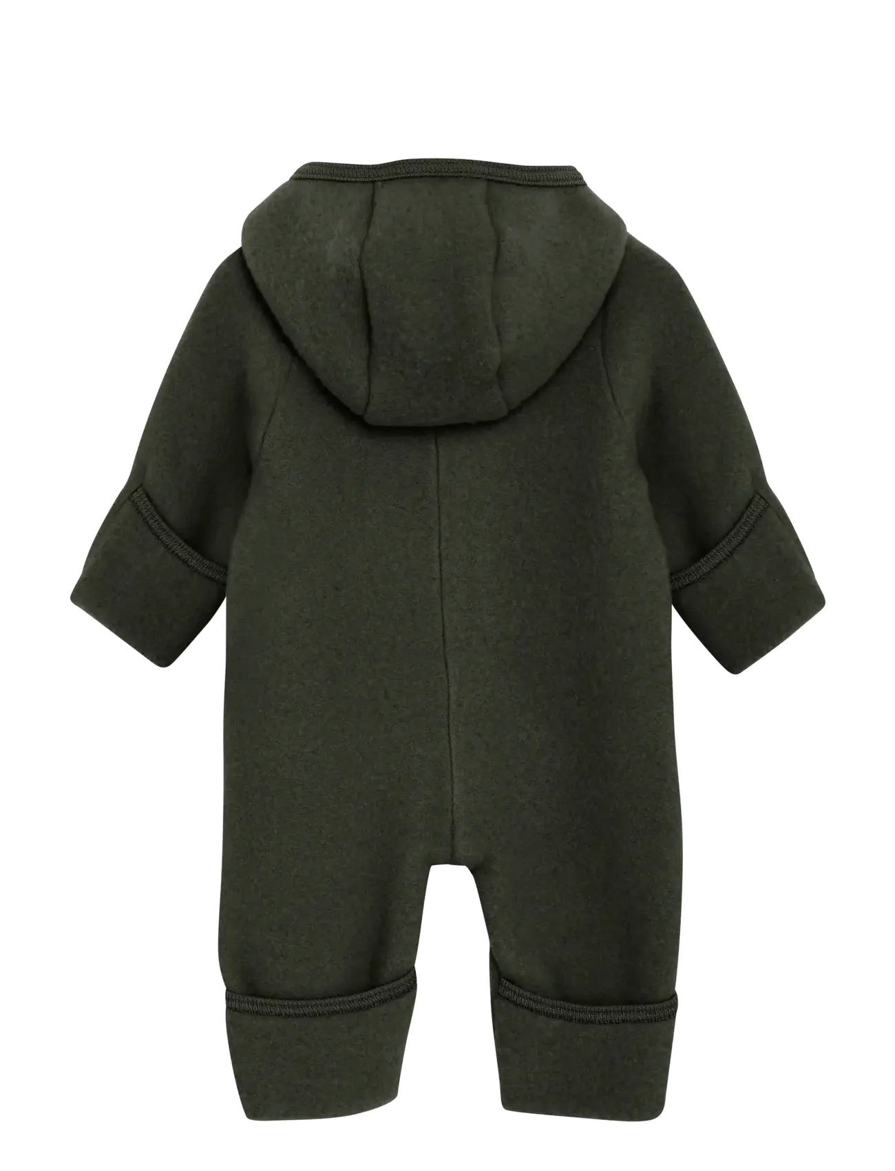 Huttelihut - Pram Suit Wool Fleece - beetle - 1