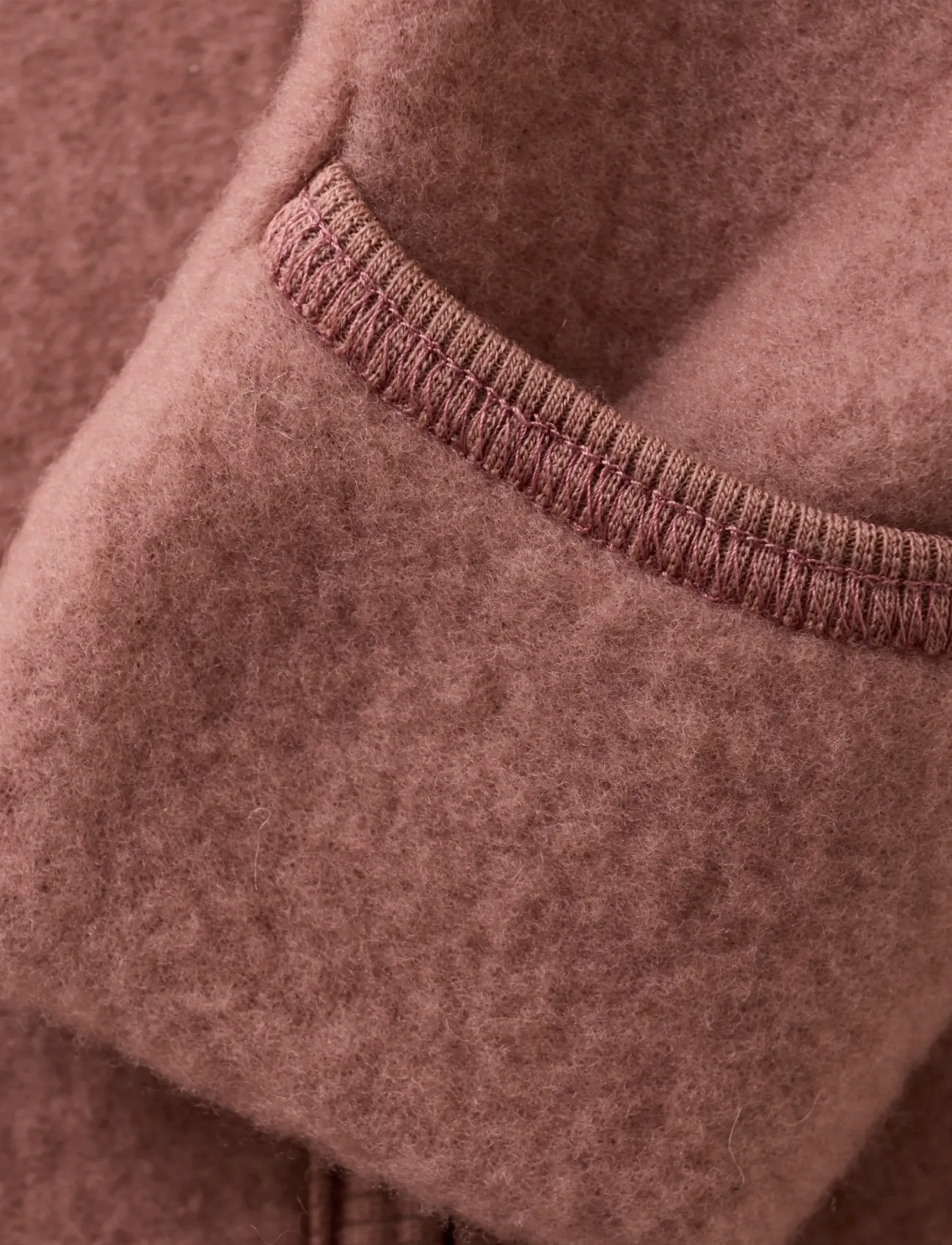 Huttelihut - Pram Suit Wool Fleece - burlwood - 2