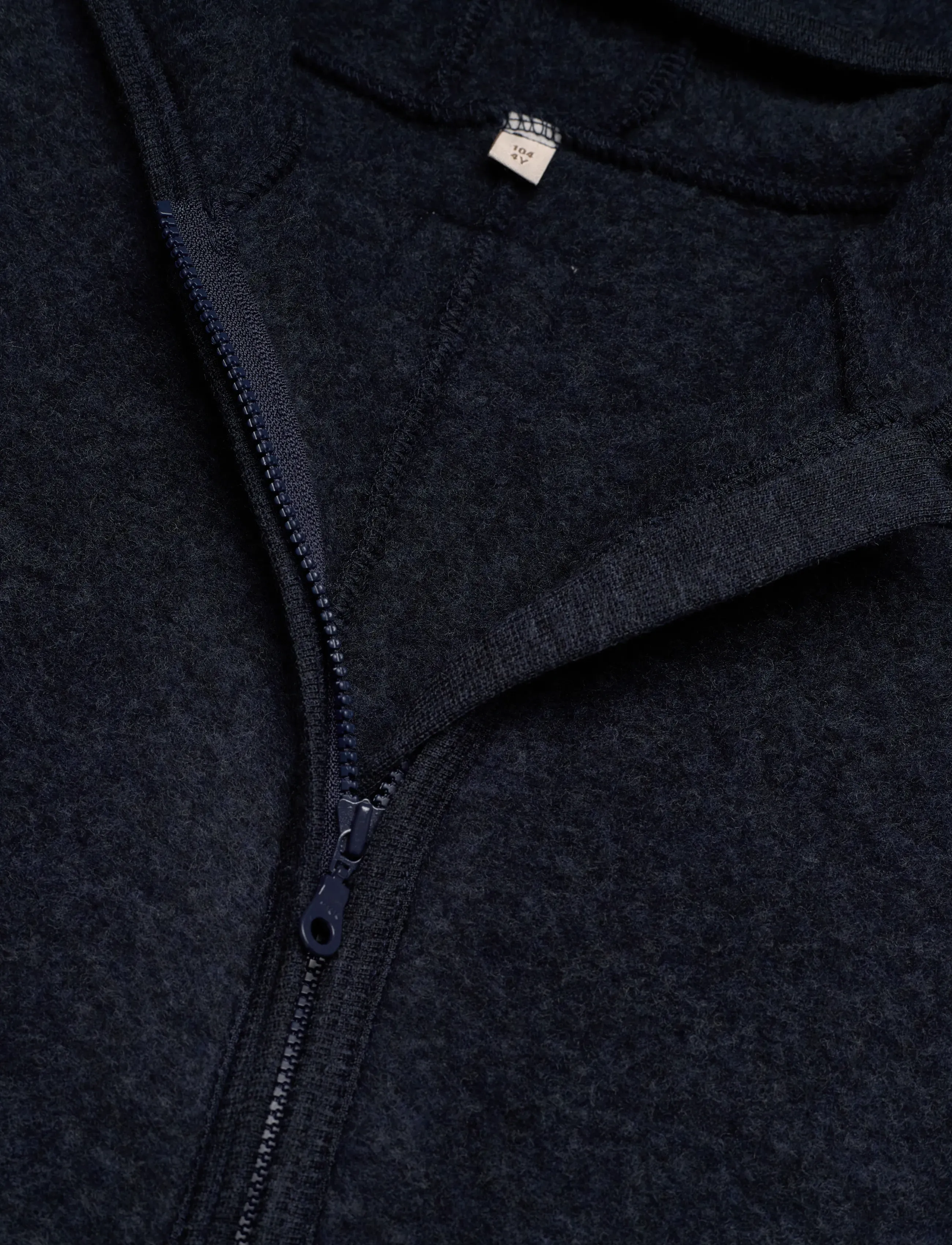 Huttelihut - Pram Suit Wool Fleece - navy - 2