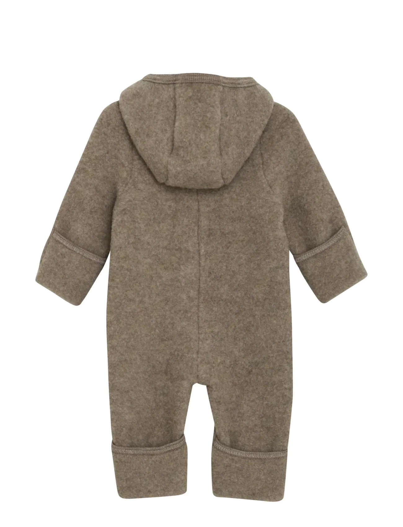 Huttelihut - Pram Suit Wool Fleece - savannah melange - 1