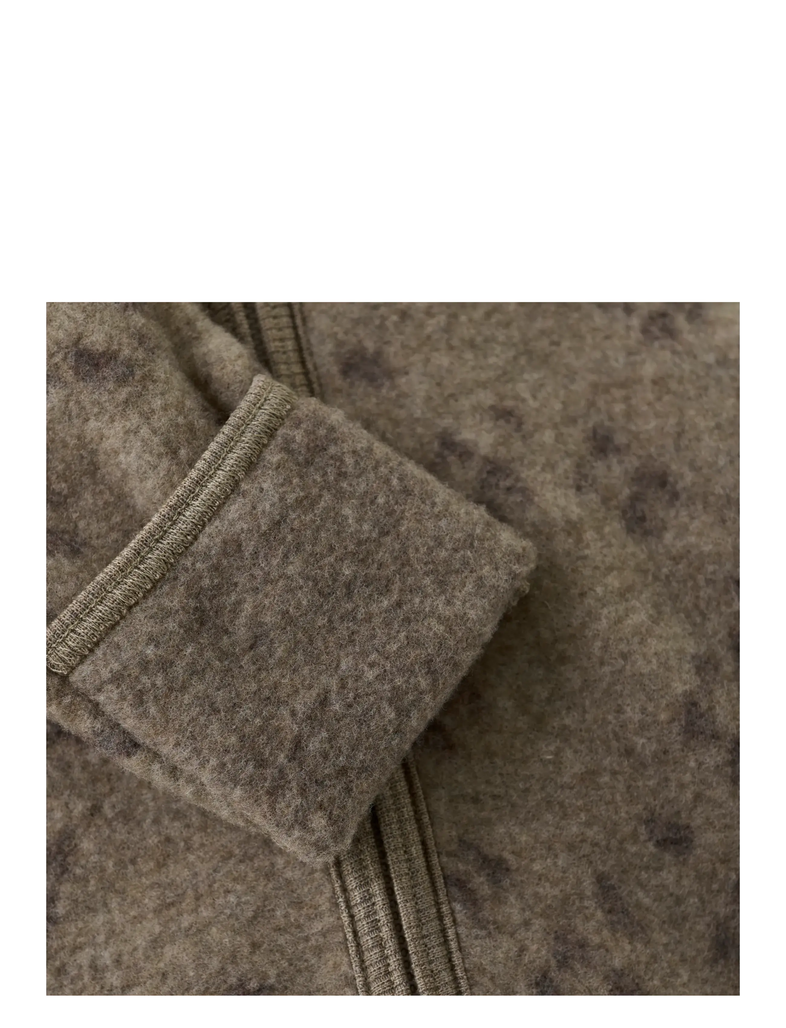 Huttelihut - Pram Suit Ears Wool Fleece - etherea - 2