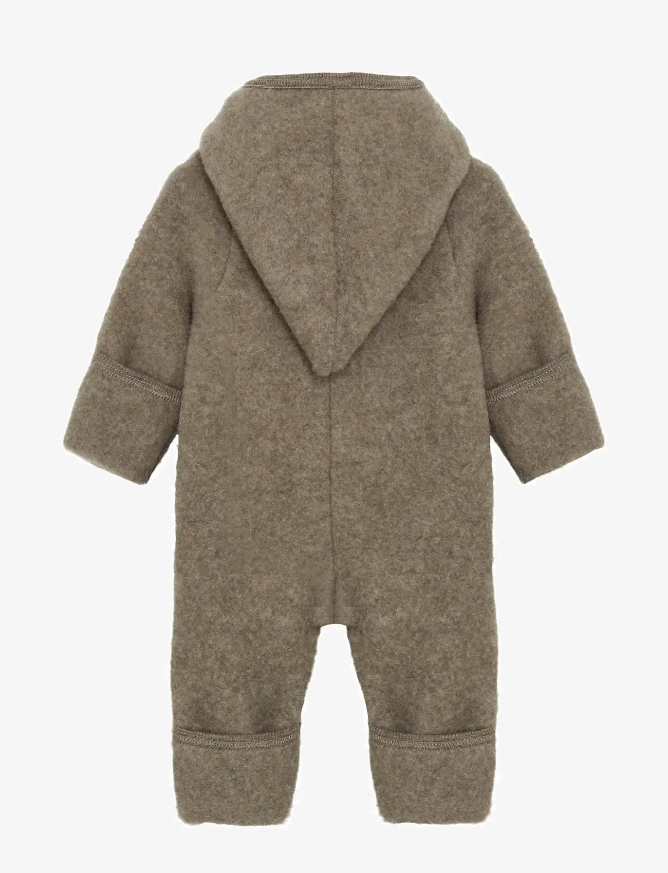 Huttelihut - Pram Suit Pixie Wool Fleece - savannah melange - 1