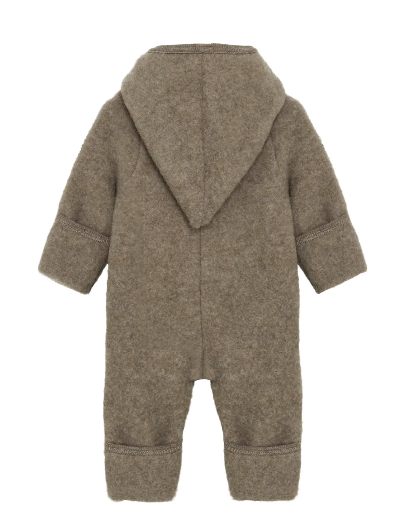 Huttelihut - Pram Suit Pixie Wool Fleece - savannah melange - 1