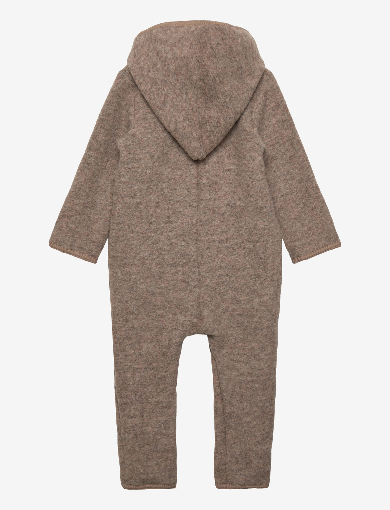 Huttelihut - Pram Suit Wool w. Lining - thermo coveralls - camel melange - 1