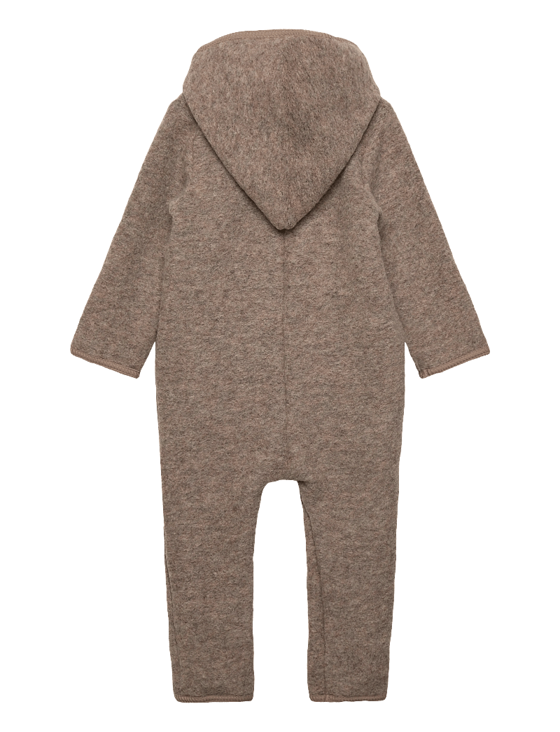 Huttelihut - Pram Suit Wool w. Lining - termooveraller - camel melange - 1