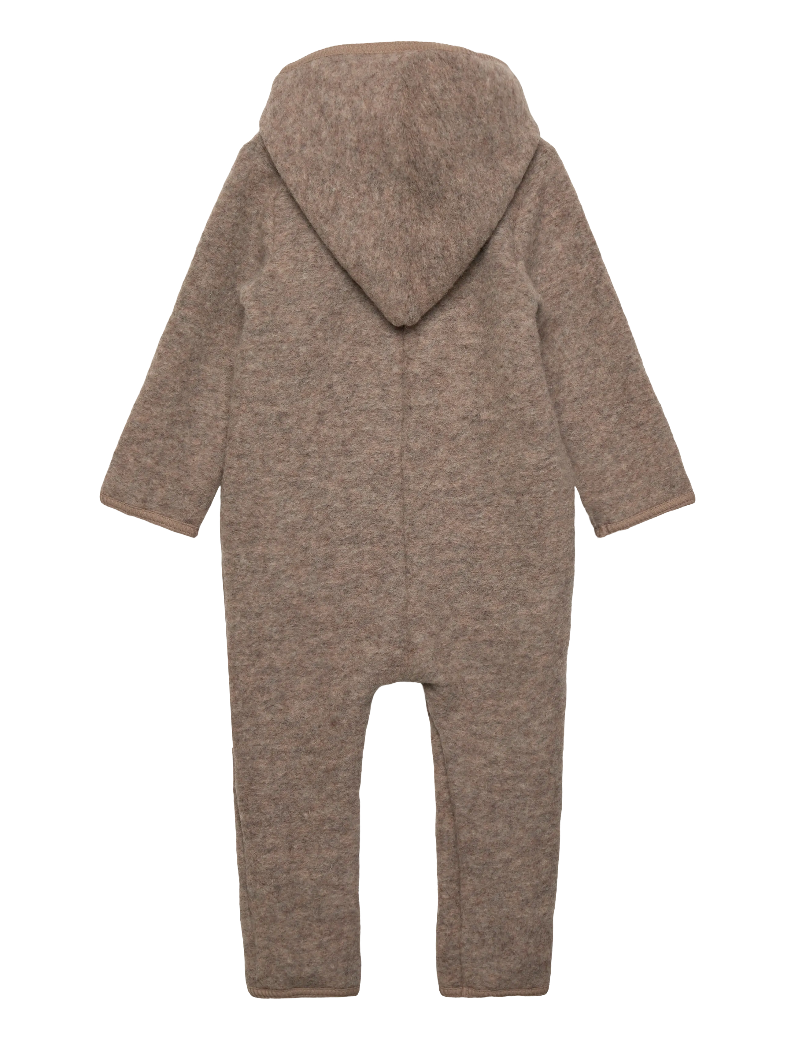Huttelihut - Pram Suit Wool w. Lining - camel melange - 1