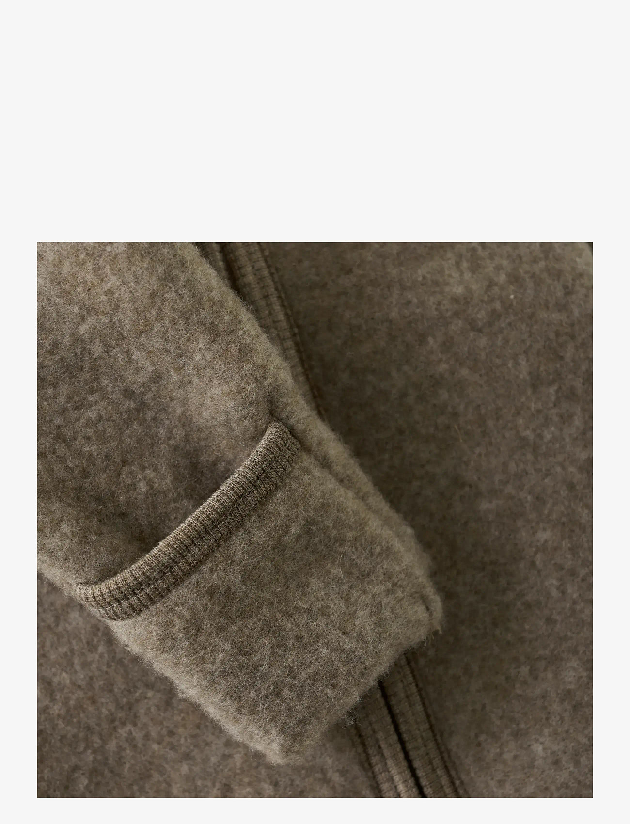 Huttelihut - Sleeping Bag Wool Fleece - savannah melange - 2