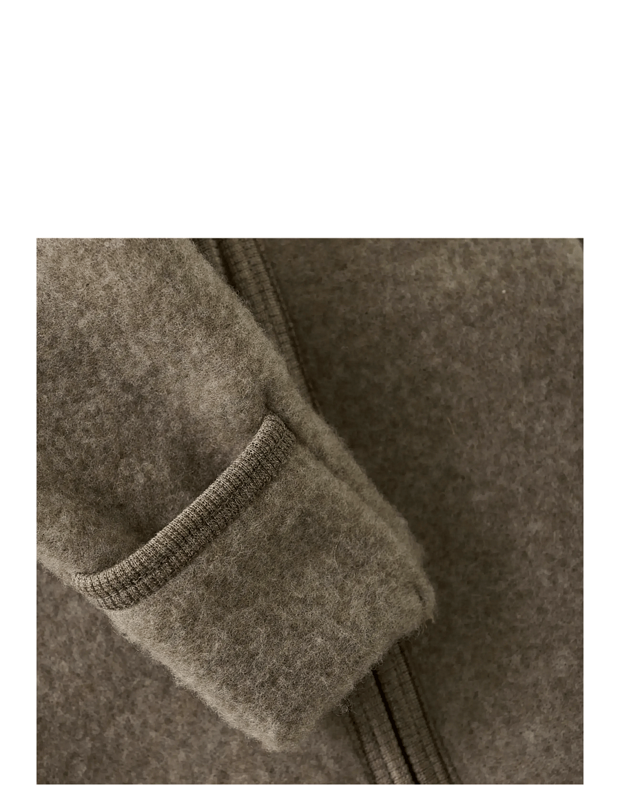 Huttelihut - Sleeping Bag Wool Fleece - savannah melange - 2