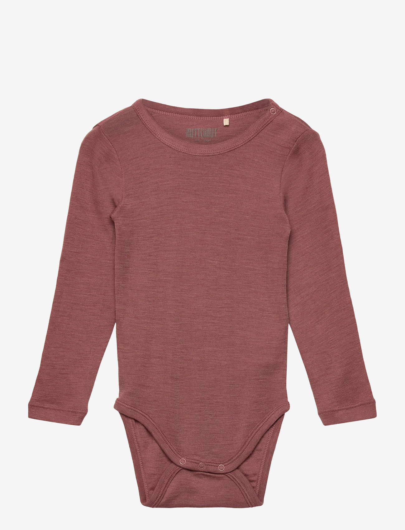 Huttelihut - Body LS Wool - laveste priser - burlwood - 0