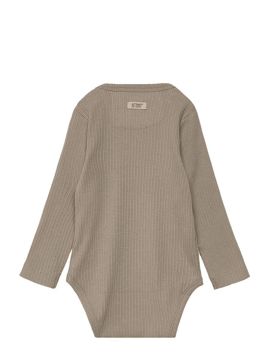 Huttelihut - Body LS Rib - london fog - 1
