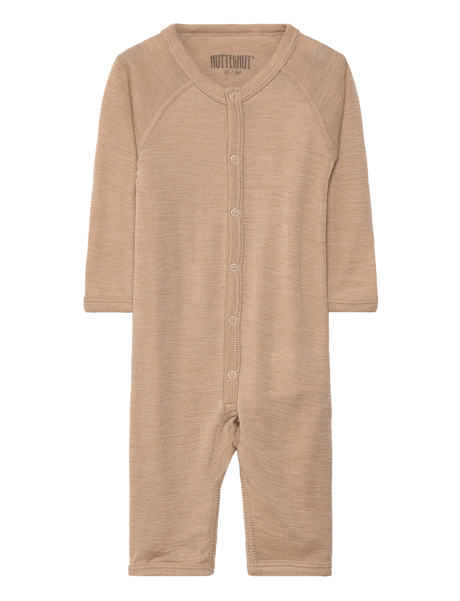 Huttelihut - Suit LS Wool - funkionsunterwäsche - baby - light taupe - 0