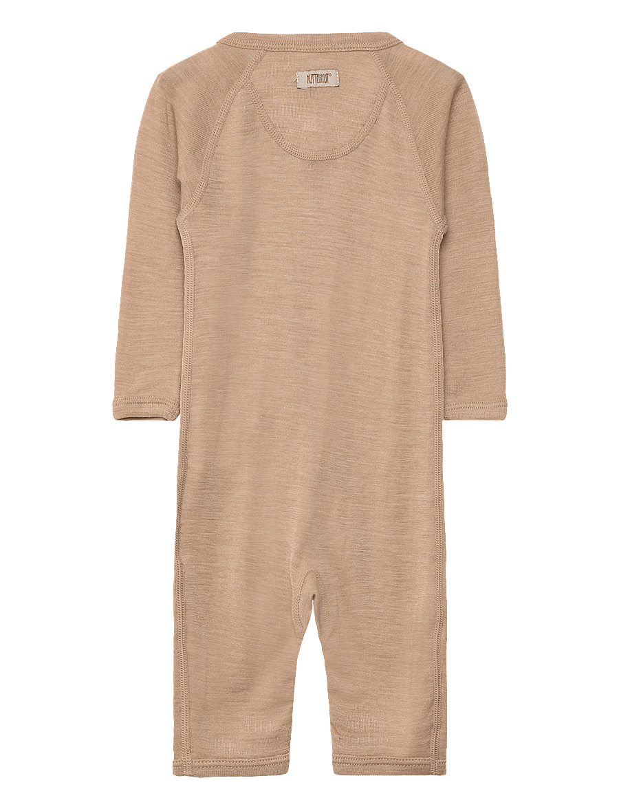 Huttelihut - Suit LS Wool - funkionsunterwäsche - baby - light taupe - 1
