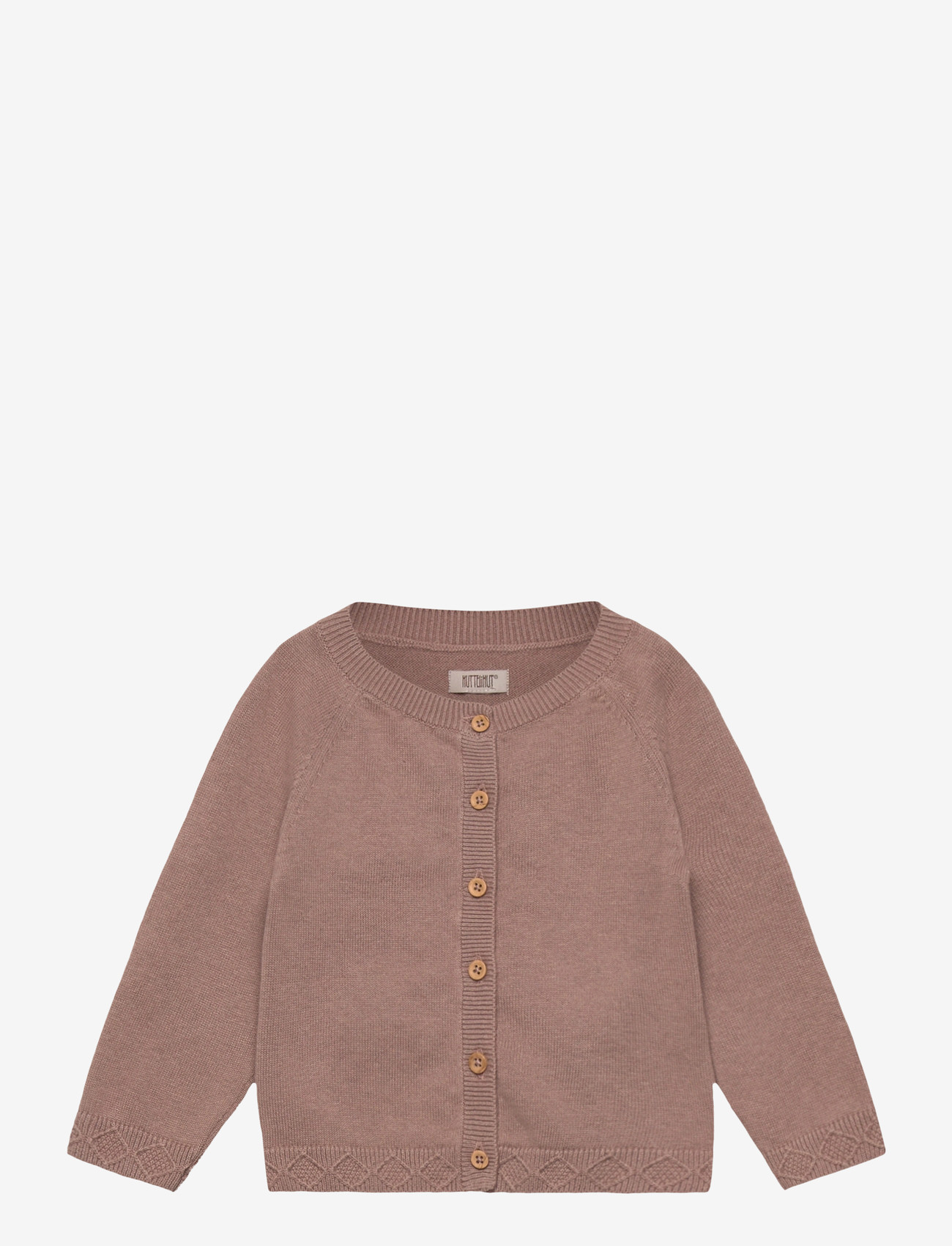 Huttelihut - Cardigan Knit w. Wool - koftor - etherea - 0