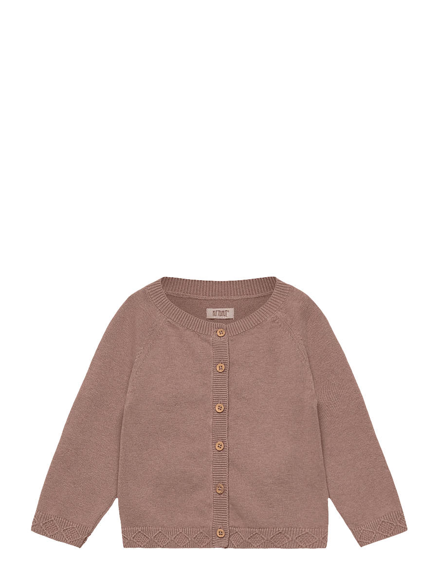 Huttelihut - Cardigan Knit w. Wool - cardigans - etherea - 0