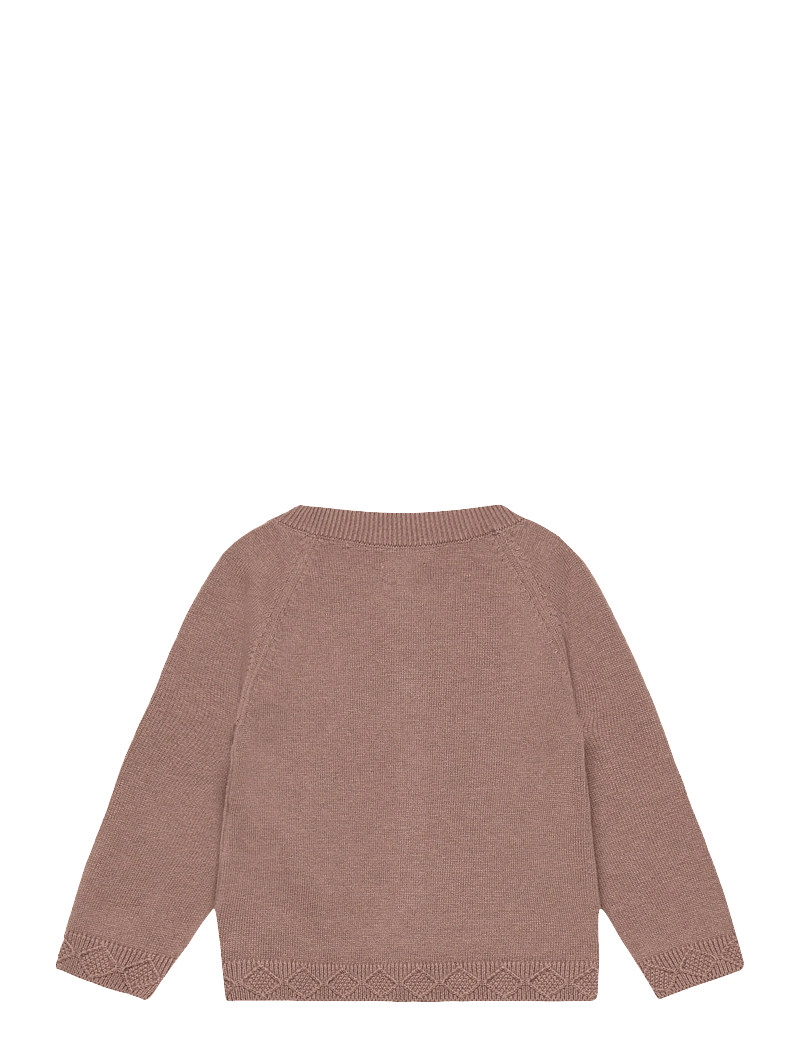 Huttelihut - Cardigan Knit w. Wool - koftor - etherea - 1