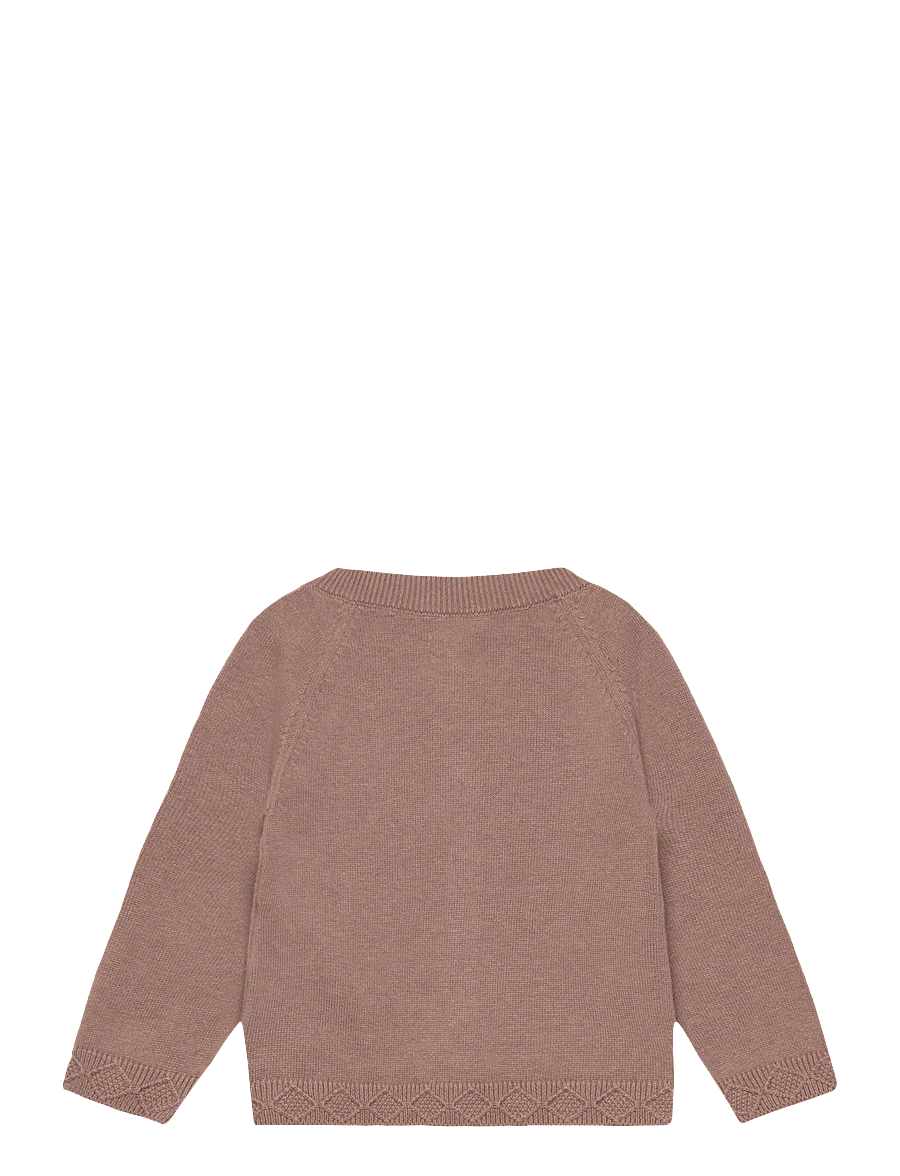 Huttelihut - Cardigan Knit w. Wool - cardigans - etherea - 1
