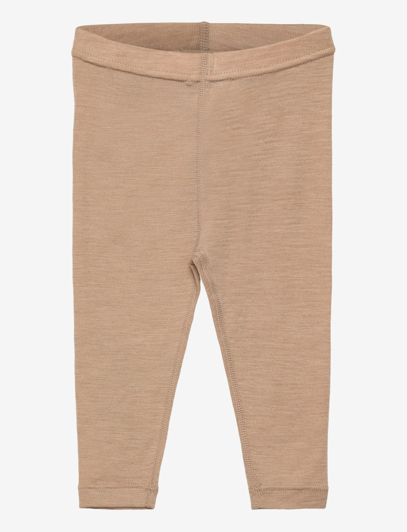 Huttelihut - Leggings Wool - base layer baby - light taupe - 0