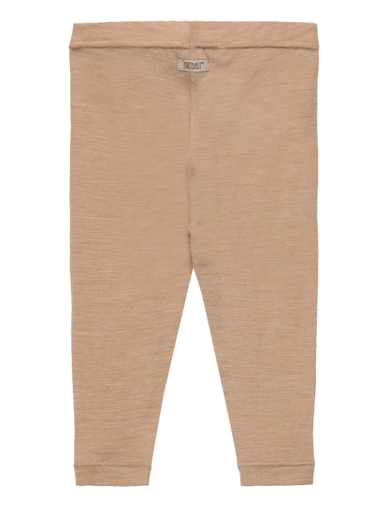 Huttelihut - Leggings Wool - base layer baby - light taupe - 1