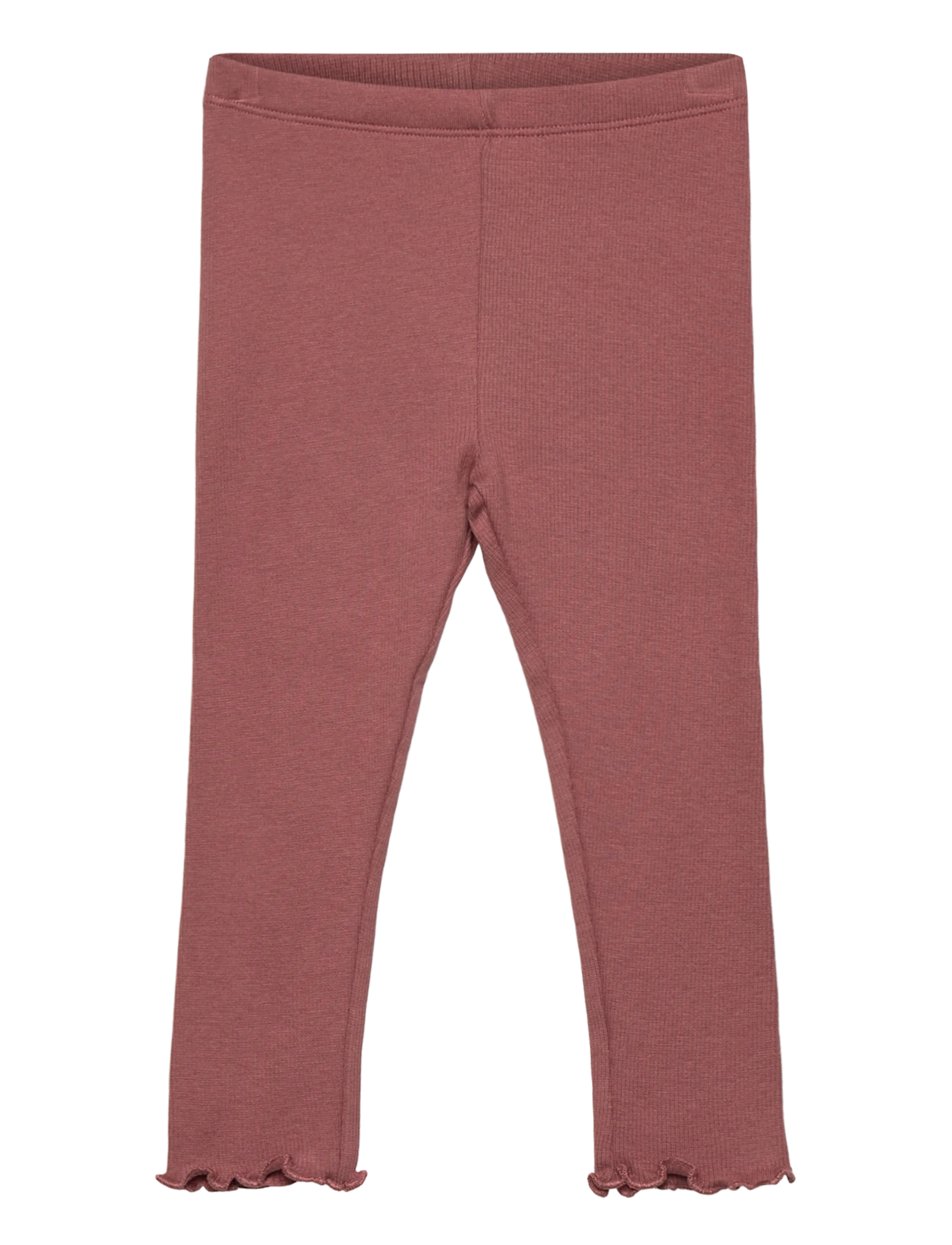 Huttelihut Leggings Rib - Neuheiten - BURLWOOD / pink/rose