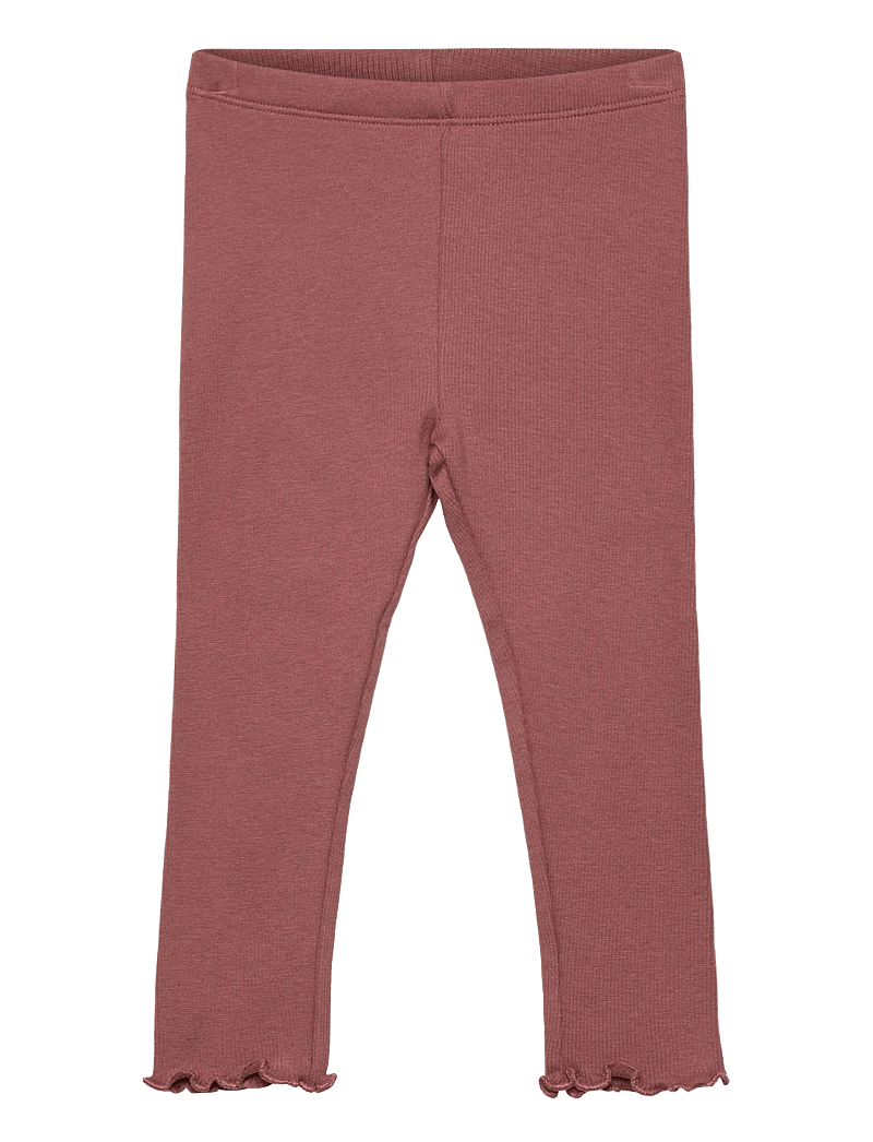 Huttelihut - Leggings Rib - leggings - burlwood - 0