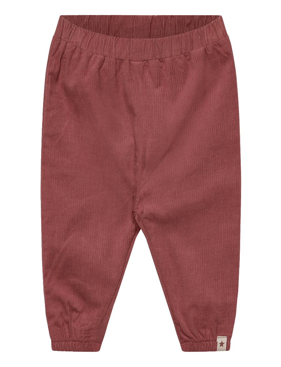 Huttelihut - Pants Corduroy w. Lin - sweatpants - burlwood - 0