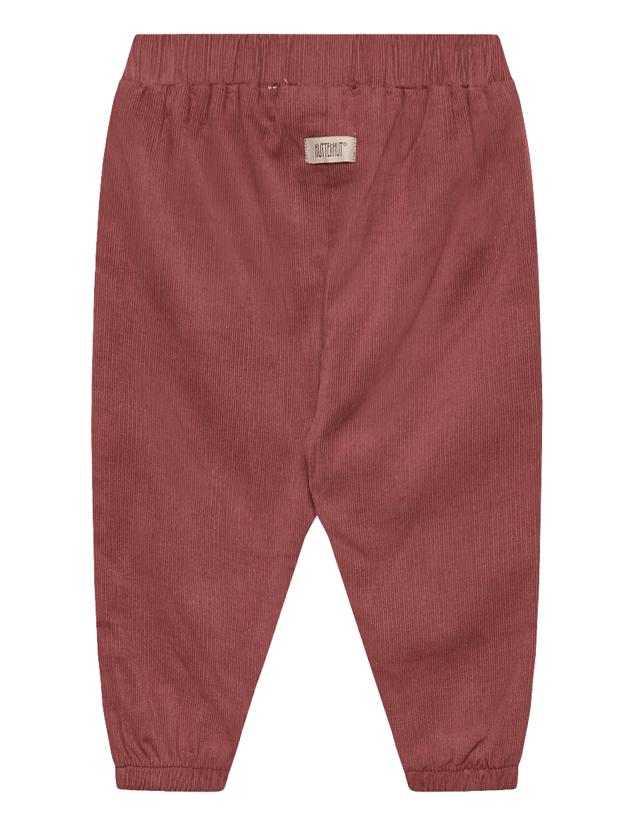 Huttelihut - Pants Corduroy w. Lin - sweatpants - burlwood - 1