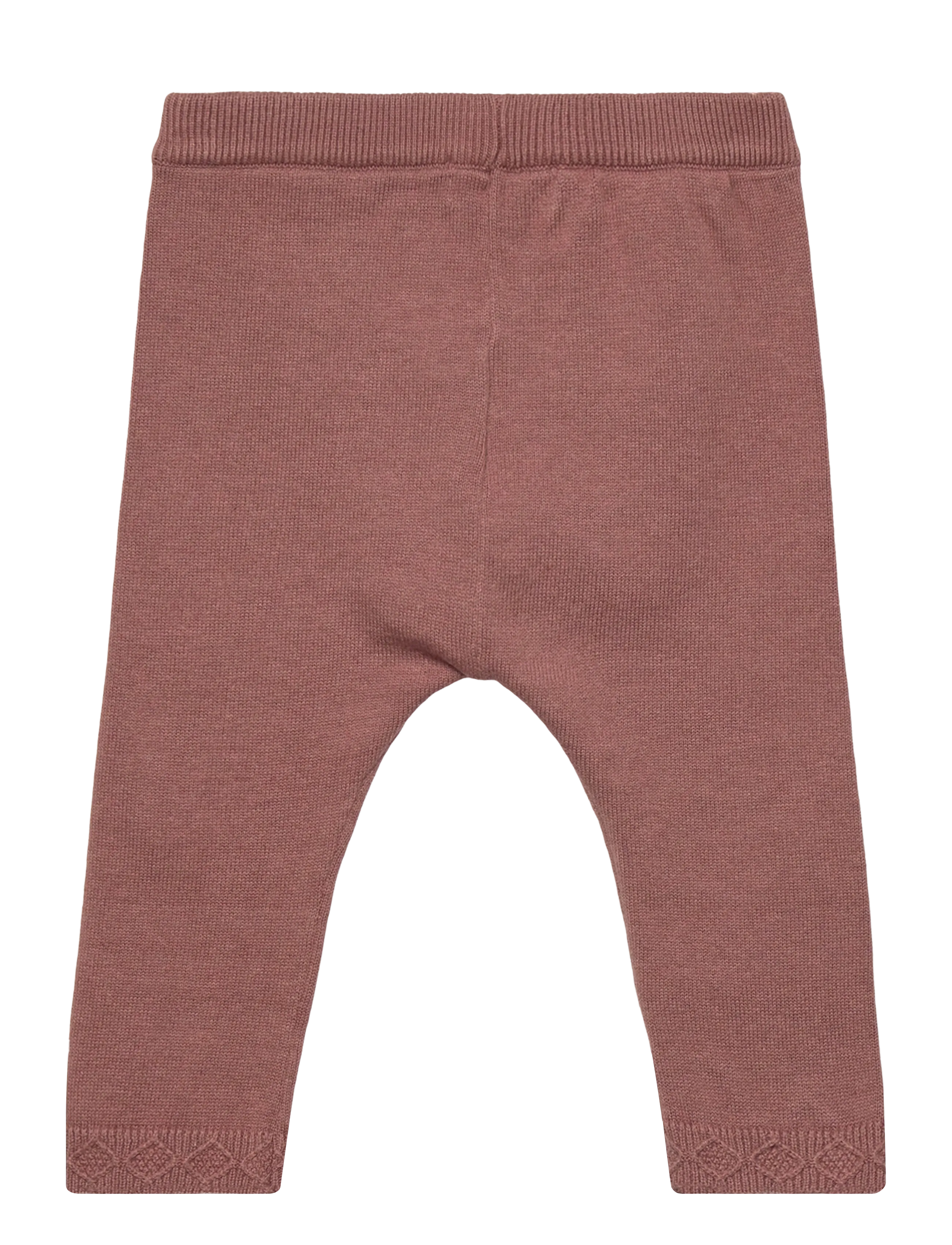 Huttelihut - Pants Knit w. Wool - legginsit - burlwood - 1
