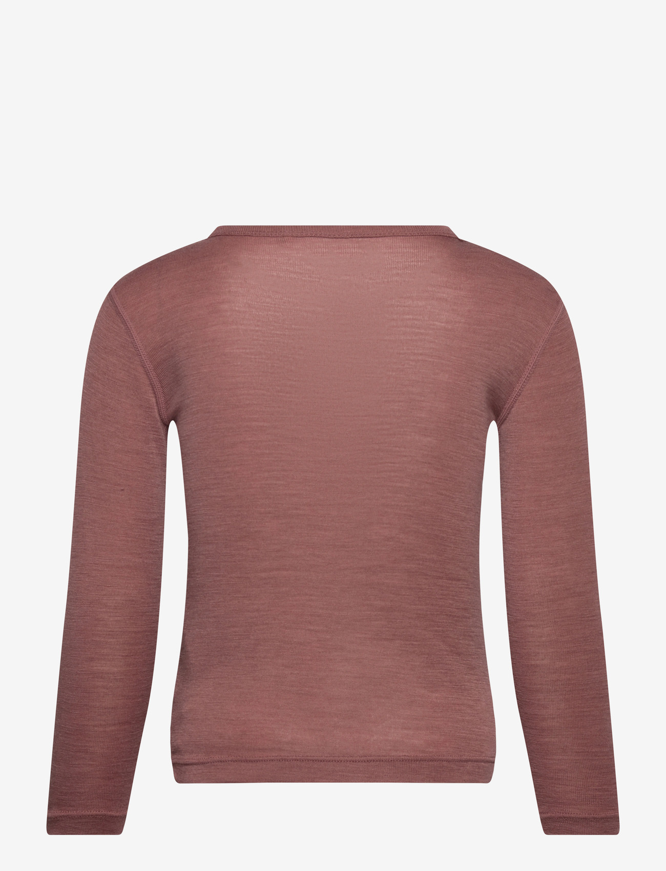 Huttelihut - T-Shirt LS Wool - burlwood - 1