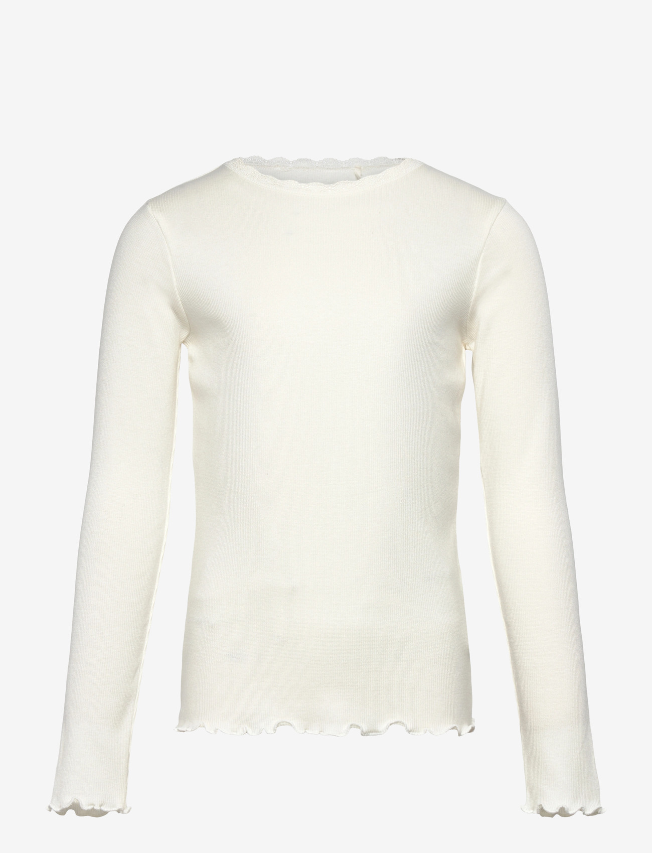Huttelihut - T-Shirt LS Rib - langärmelig - tofu - 0