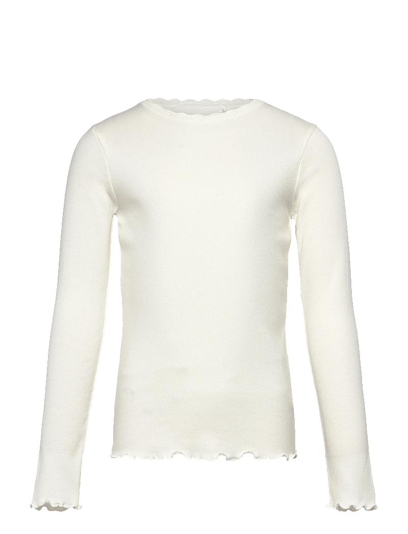 Huttelihut - T-Shirt LS Rib - langärmelig - tofu - 0