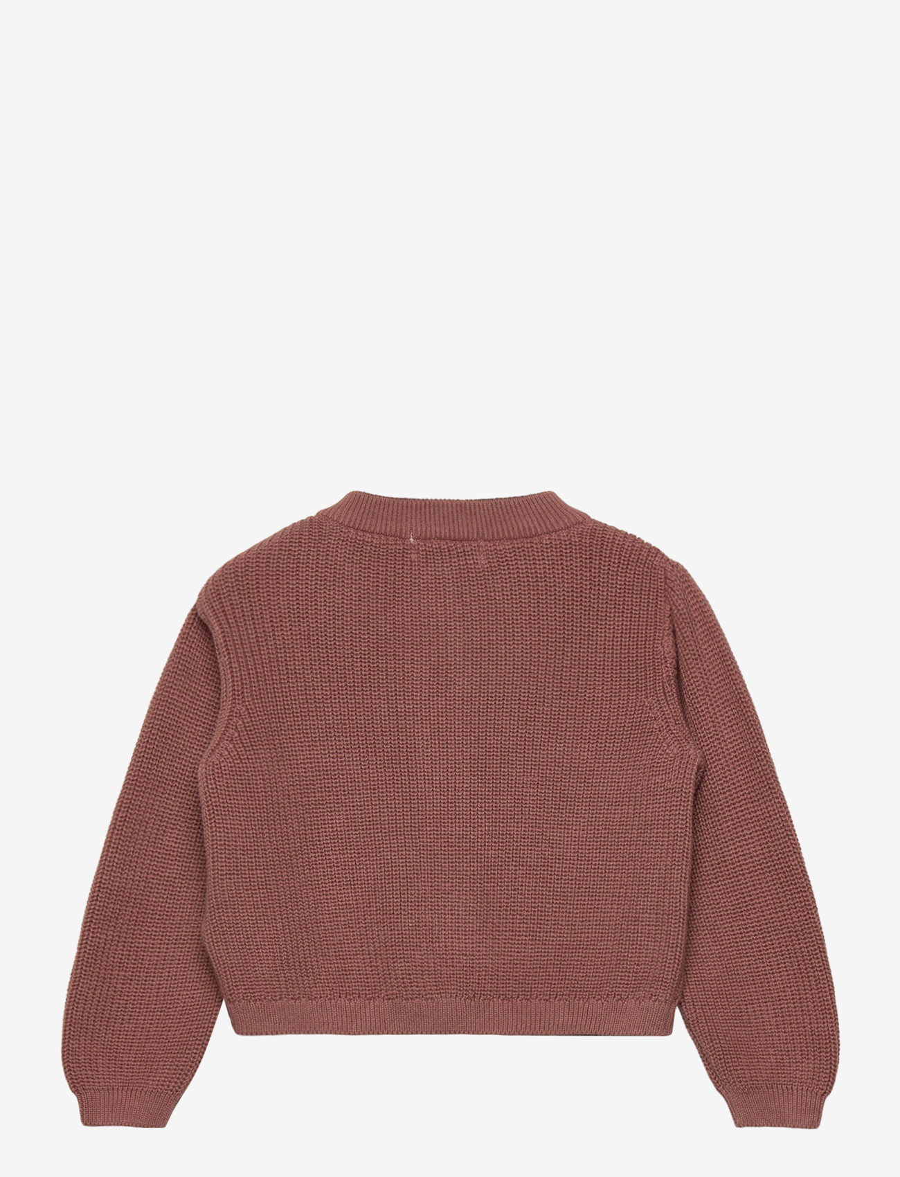 Huttelihut - Cardigan Knit - cardigans - burlwood - 1