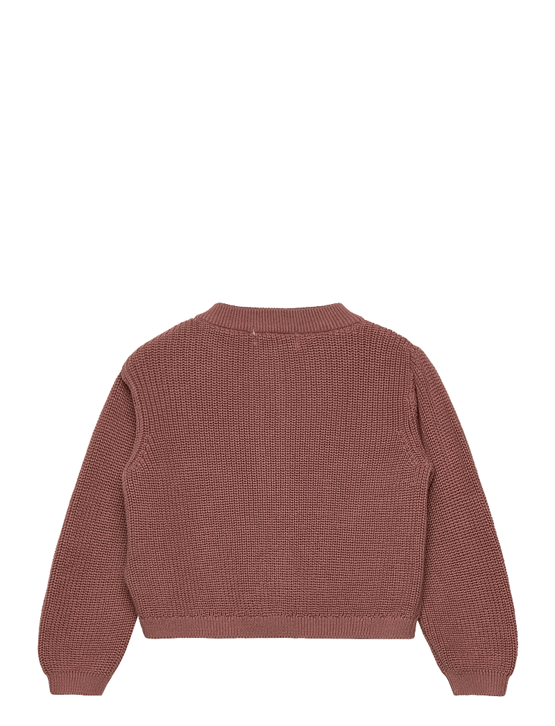 Huttelihut - Cardigan Knit - cardigans - burlwood - 1