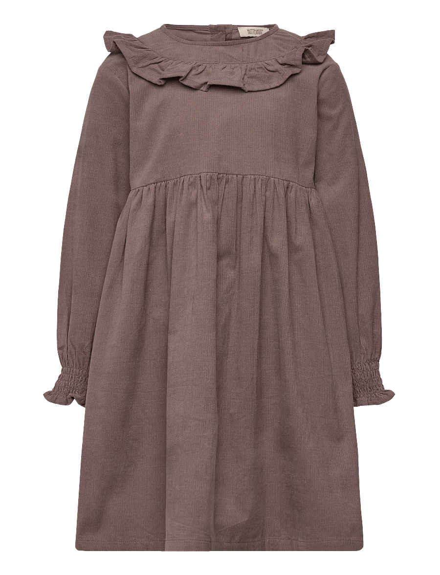 Huttelihut - Dress LS Corduroy - klänningar - falcon - 0