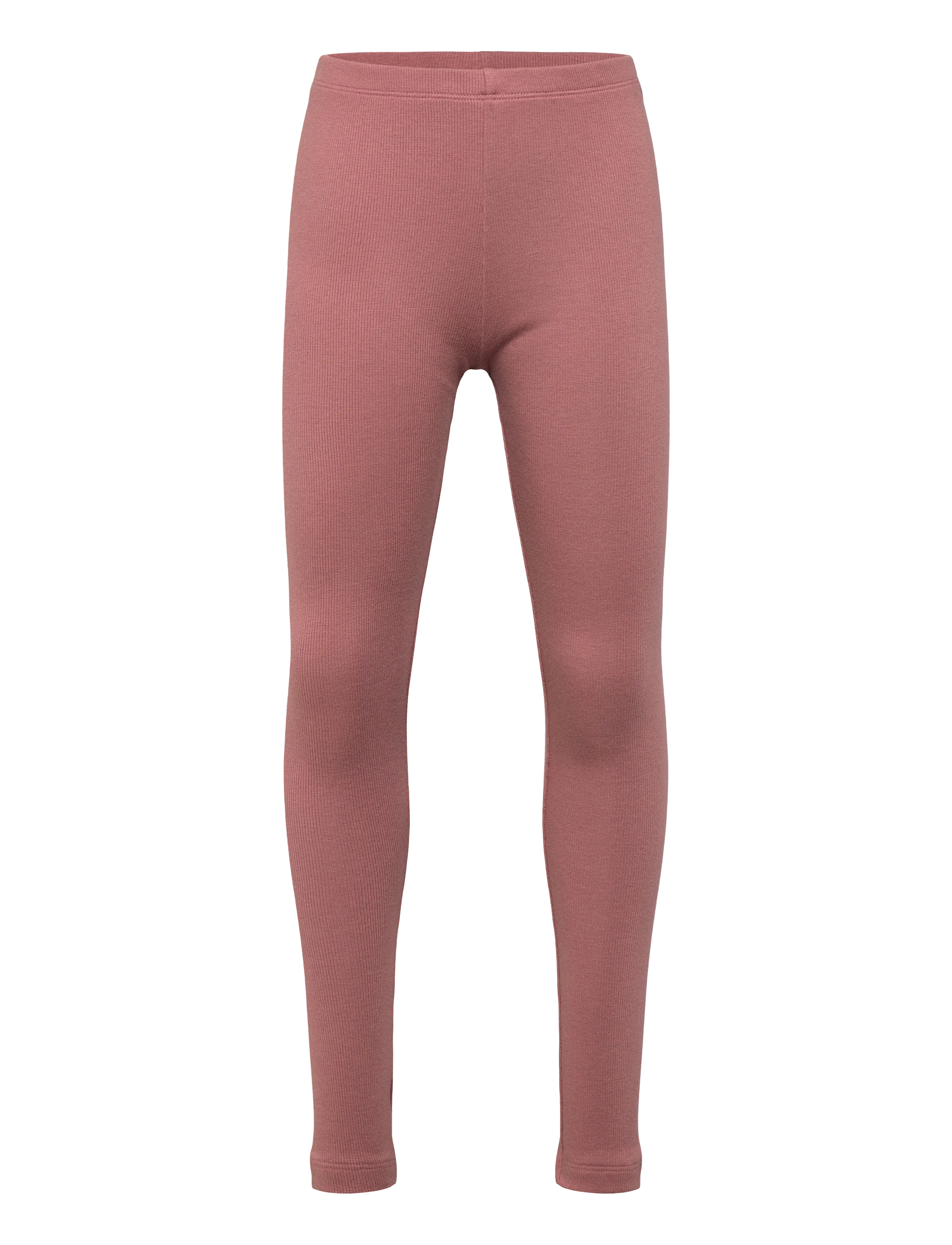 Huttelihut Leggings Rib - Huttelihut - BURLWOOD / pink/rose