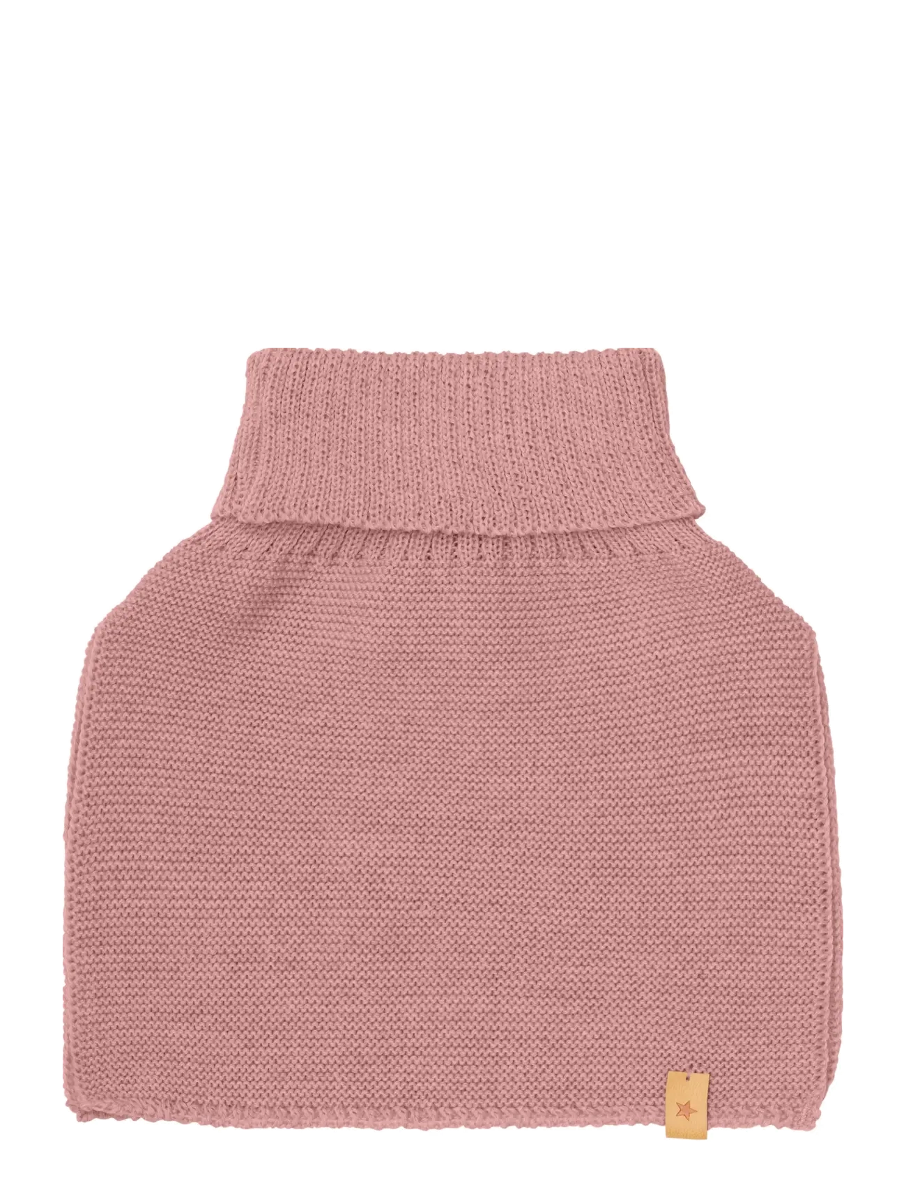 Huttelihut Neck Warmer Wool Knit - Huttelihut - BURLWOOD / pink/rose