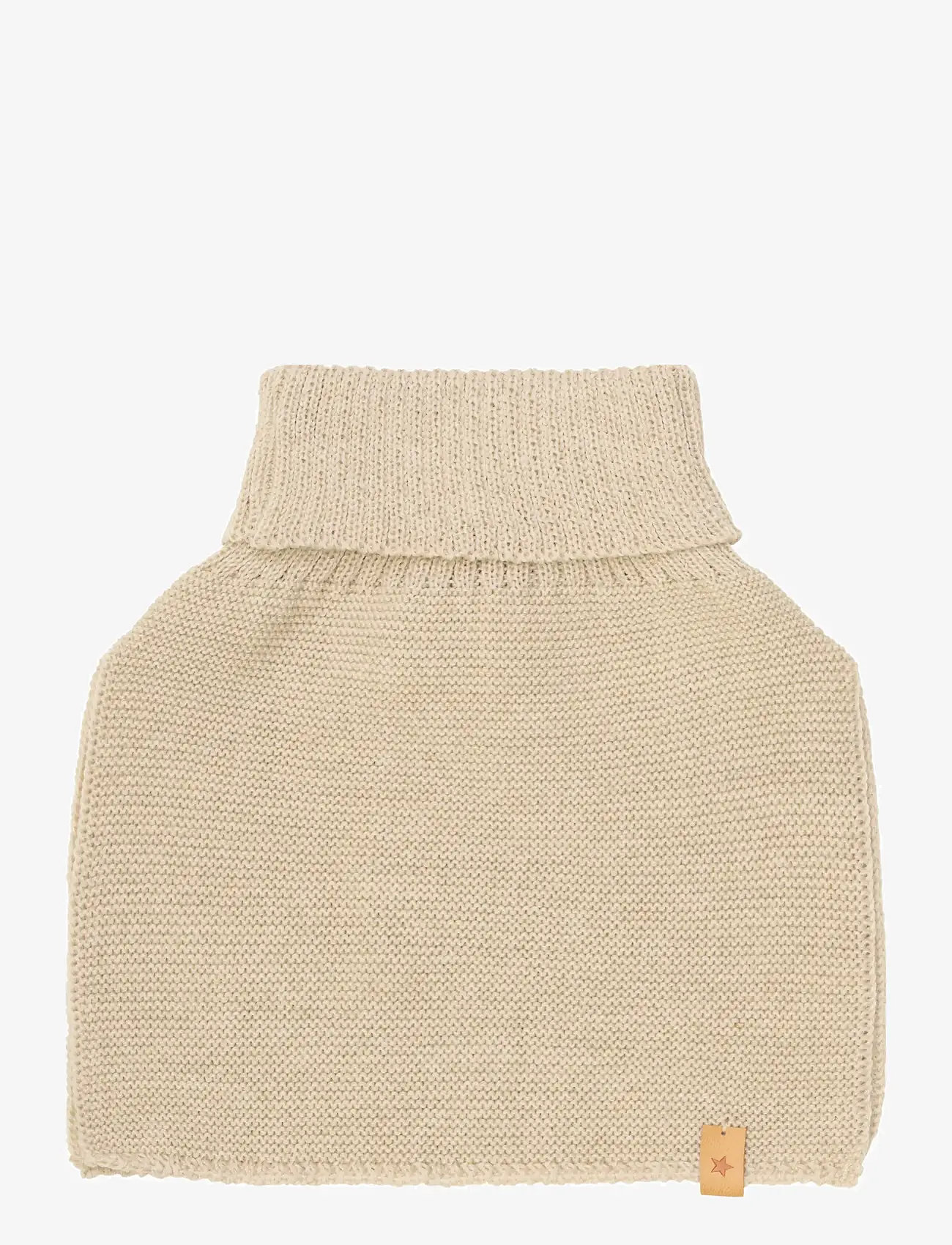 Huttelihut - Neck Warmer Wool Knit - halswärmer - sand melange - 0
