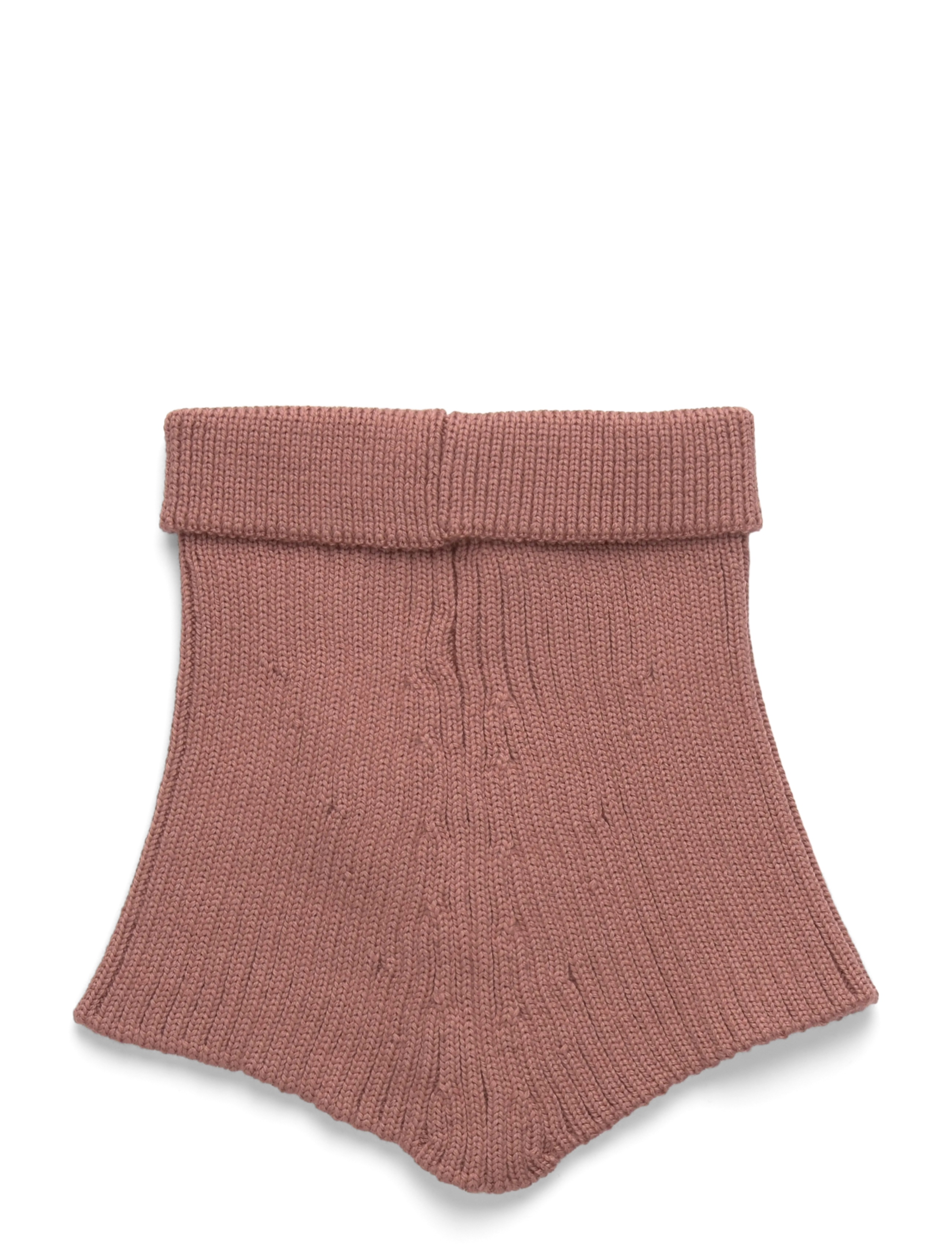 Huttelihut - Neck Warmer Wool Knit - burlwood - 1