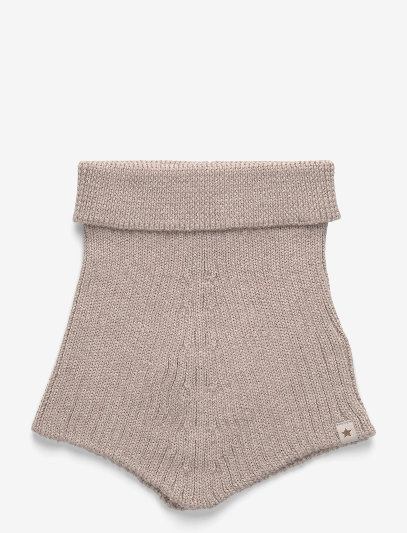 Huttelihut - Neck Warmer Wool Knit - camel melange - 0