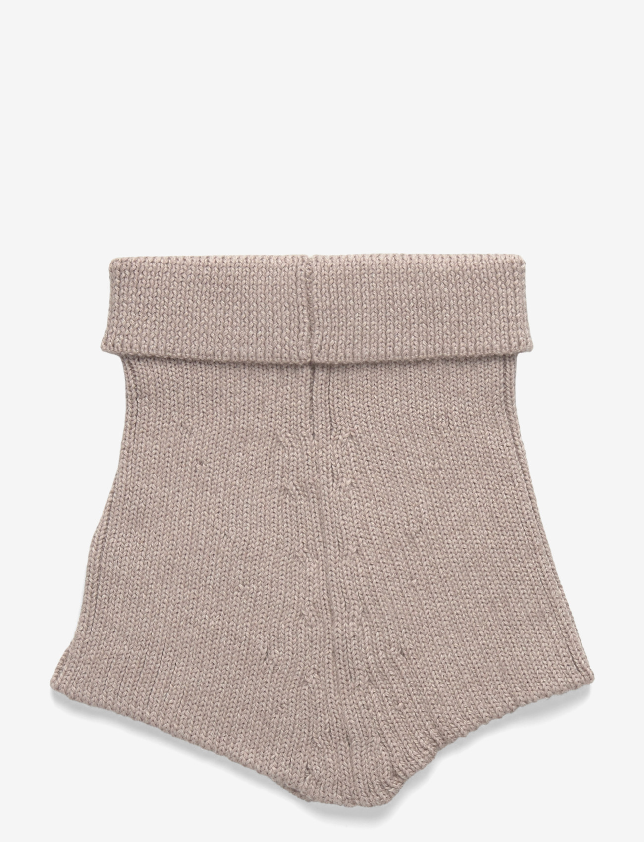 Huttelihut - Neck Warmer Wool Knit - camel melange - 1