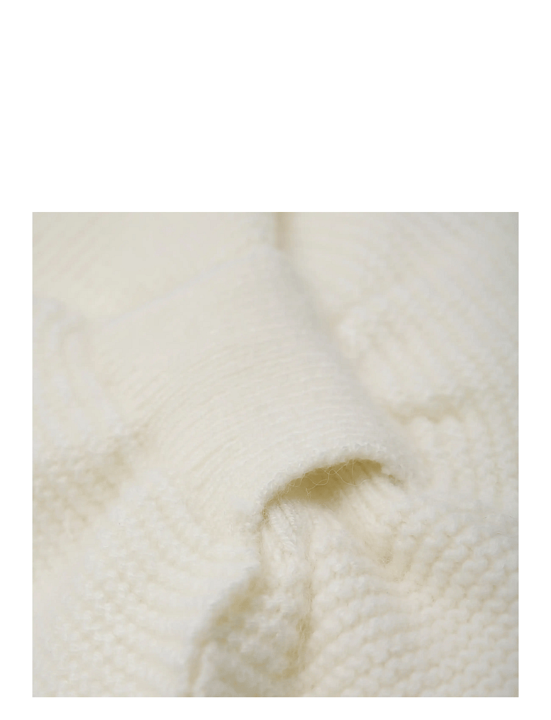 Huttelihut - Neck Warmer Wool Knit - halswärmer - off-white - 2