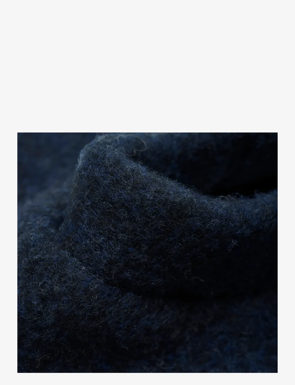 Huttelihut - Neck Warmer Wool Fleece - kakla sildītāji - navy melange - 2