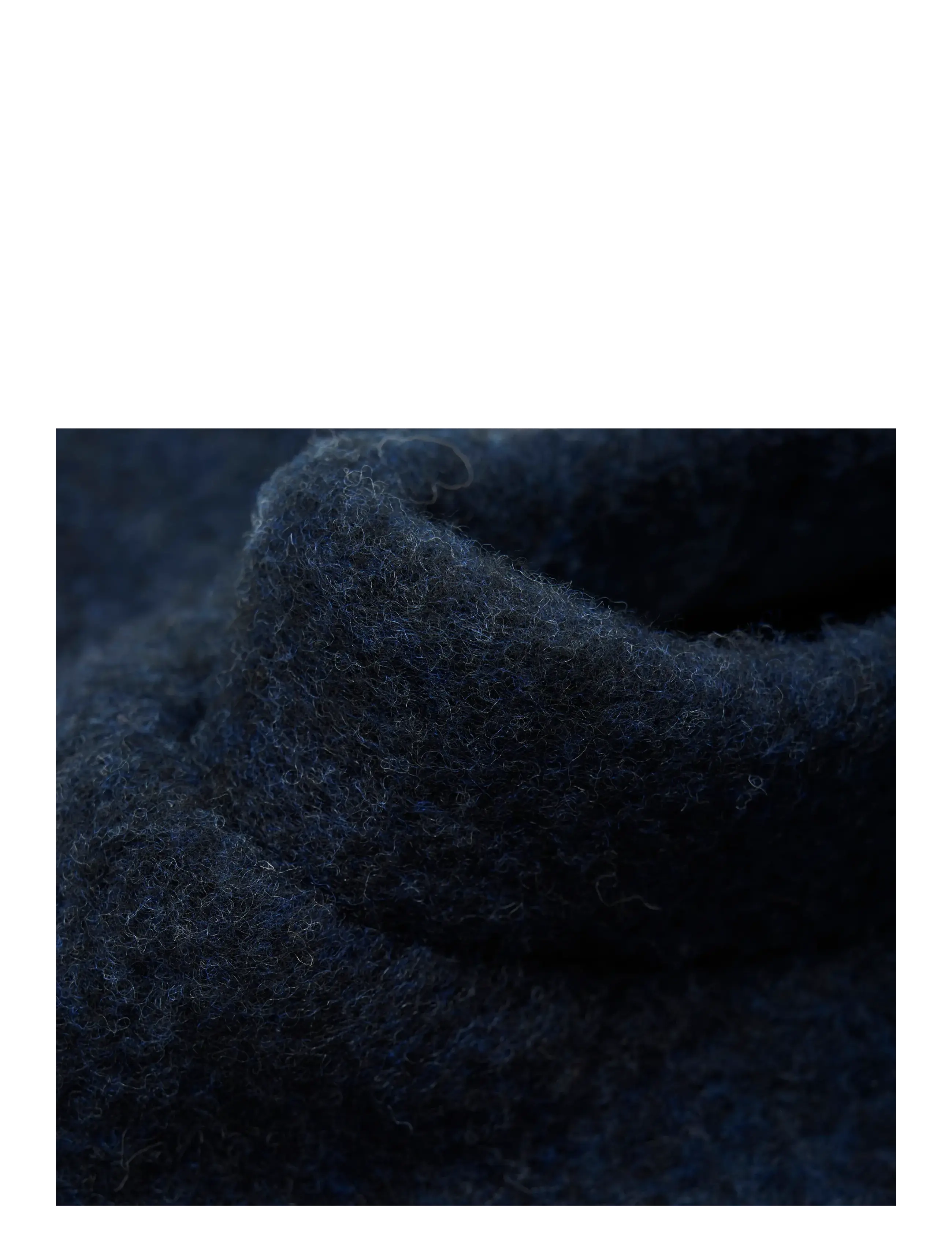 Huttelihut - Neck Warmer Wool Fleece - kaulurit - navy melange - 2