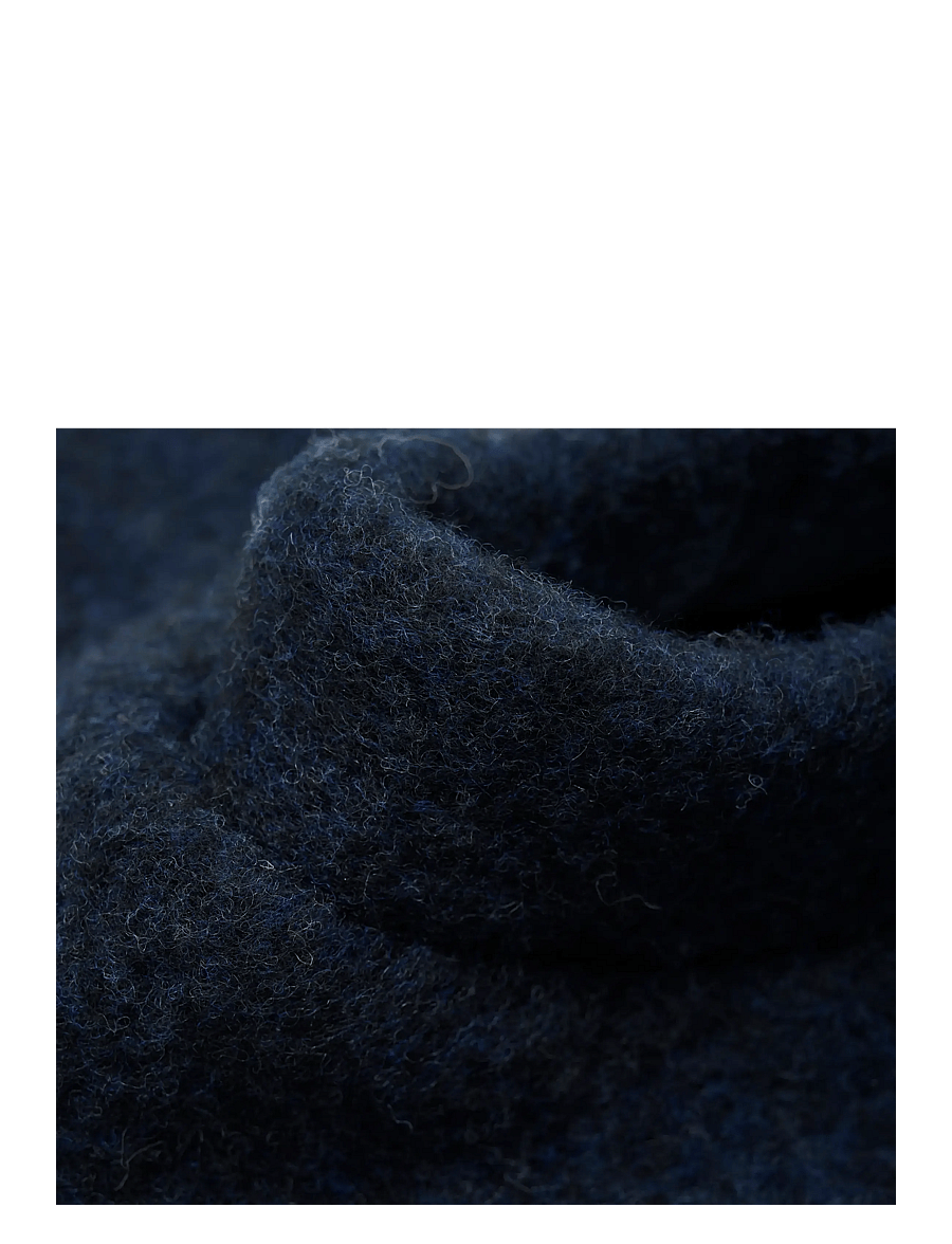 Huttelihut - Neck Warmer Wool Fleece - kaulurit - navy melange - 2
