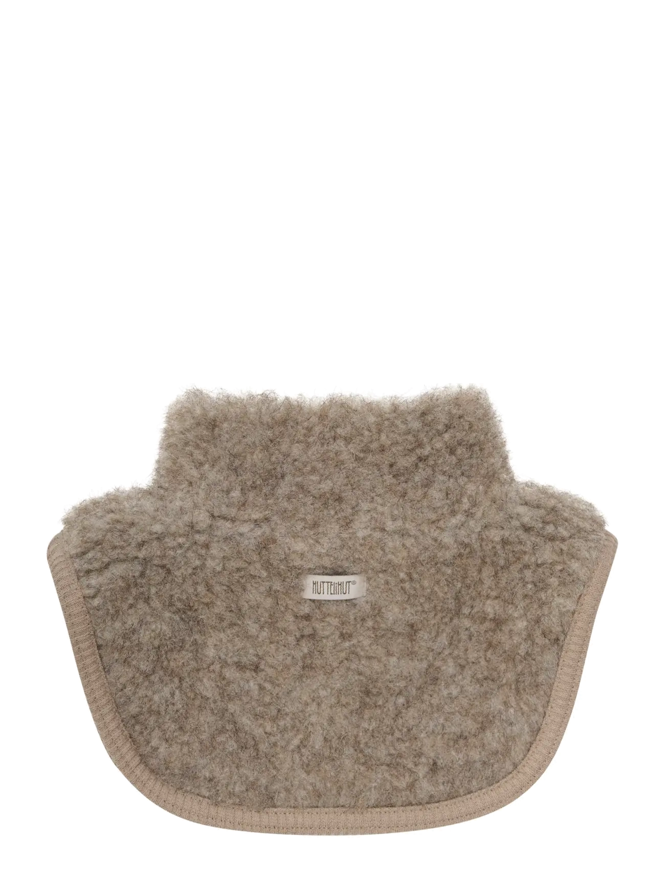 Huttelihut - Neck Warmer Wool Teddy - camel melange - 1