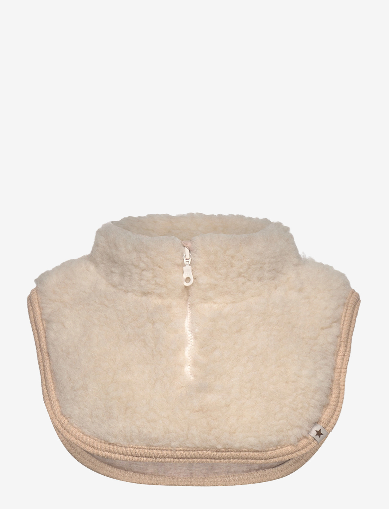 Huttelihut - Neck Warmer Wool Teddy - cement - 0